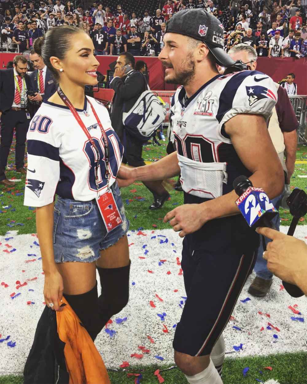 Olivia Culpo and Danny Amendola