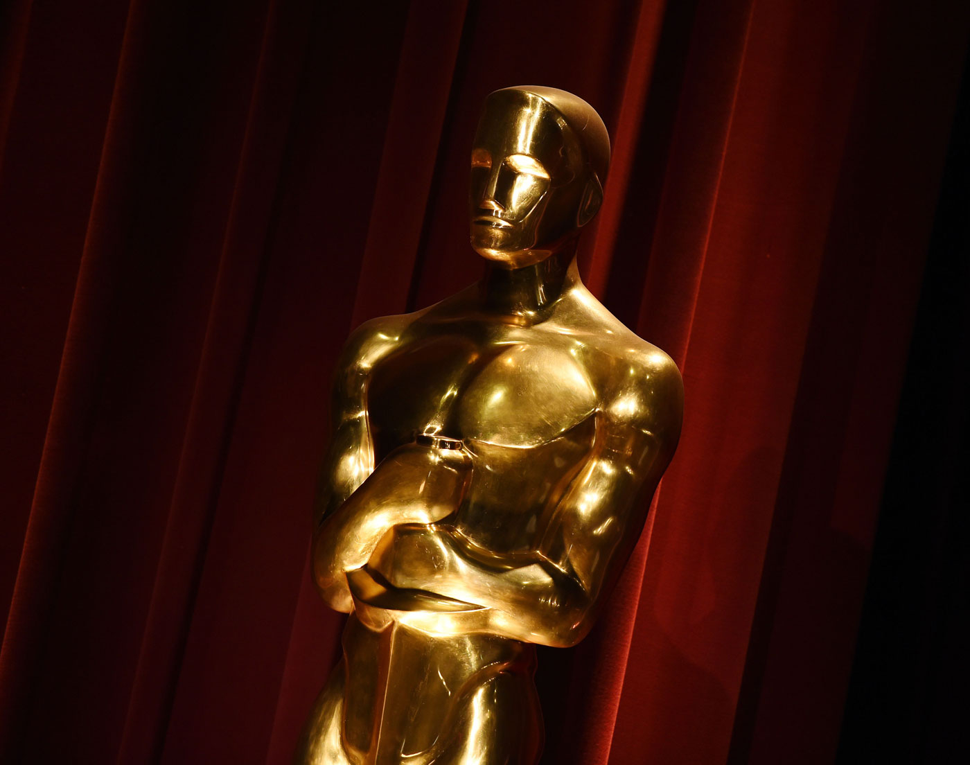 An Oscar statue