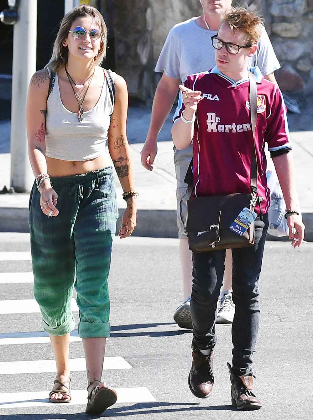 Macaulay Culkin Paris Jackson