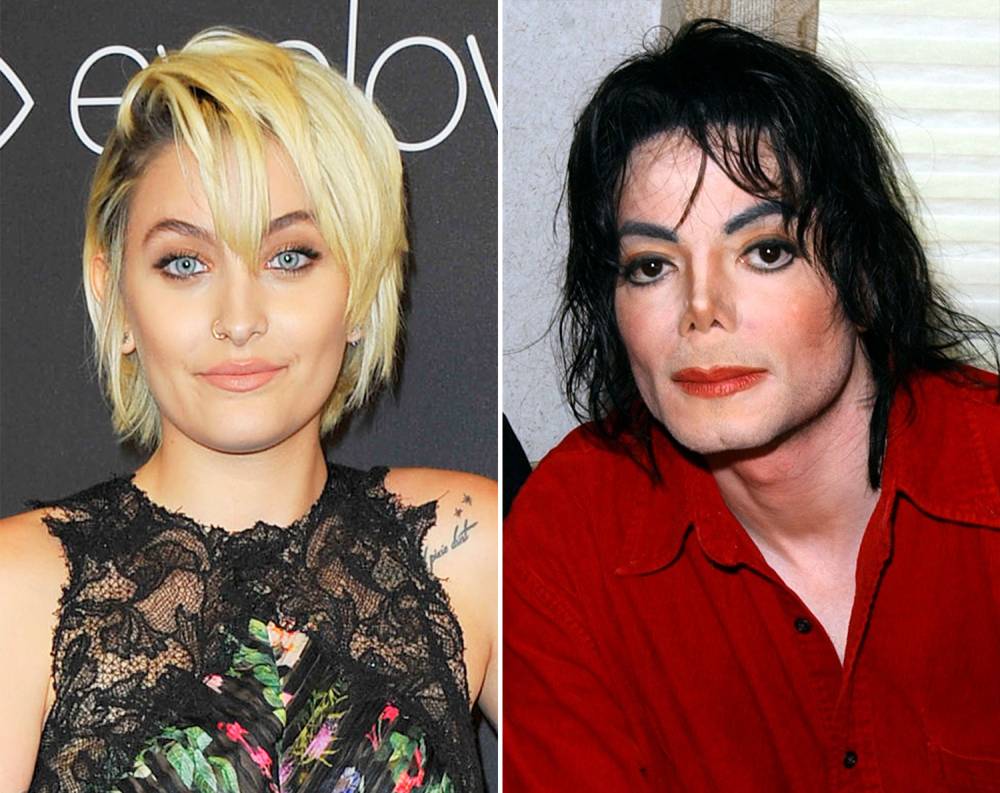 Paris Jackson and Michael Jackson