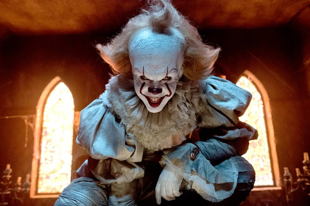 Bill Skarsgard as Pennywise in IT