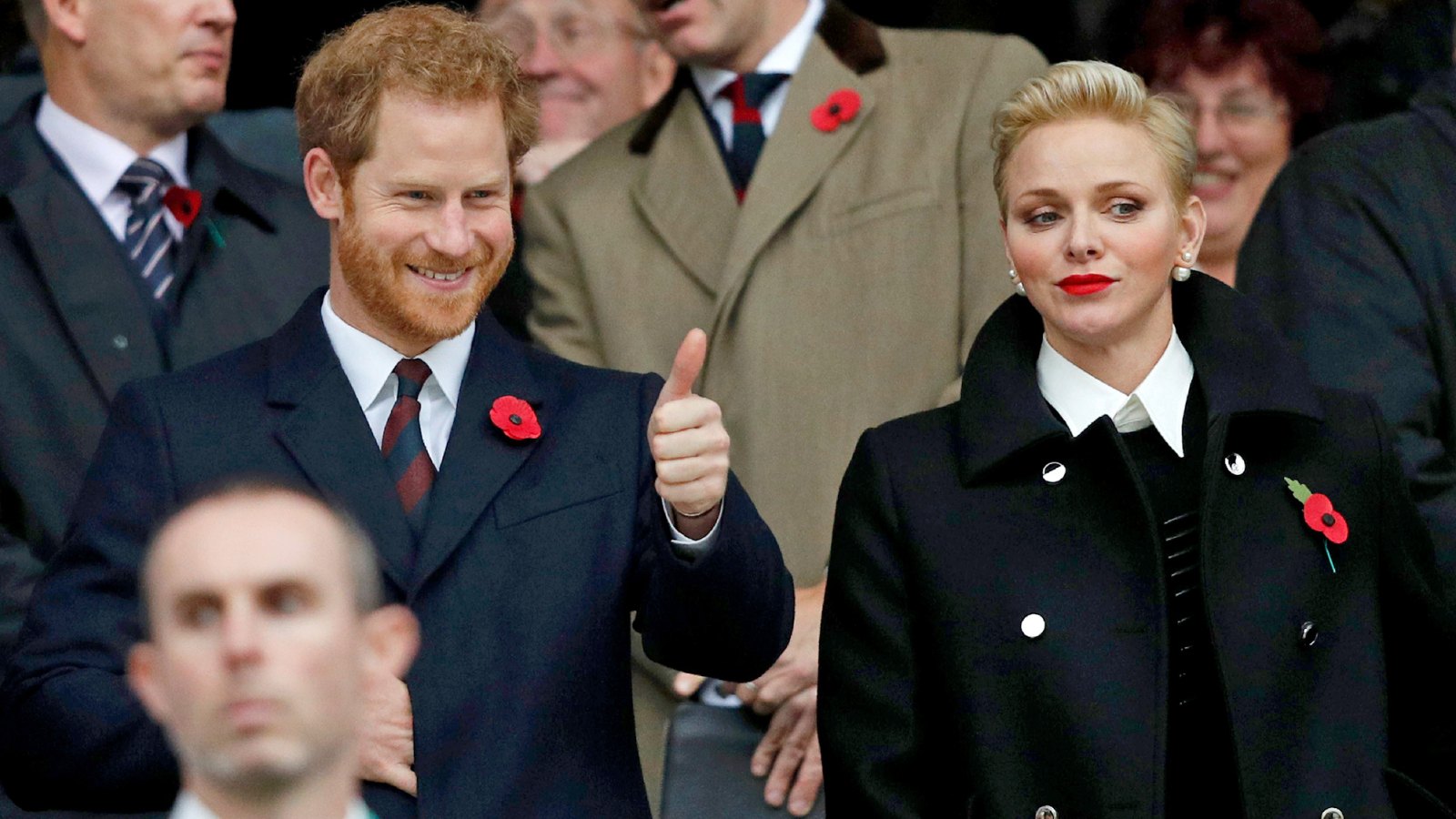 Prince Harry and Princess Charlene of Monaco