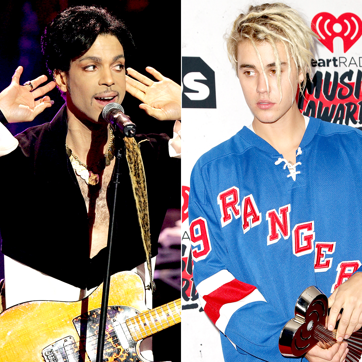 Prince and Justin Bieber