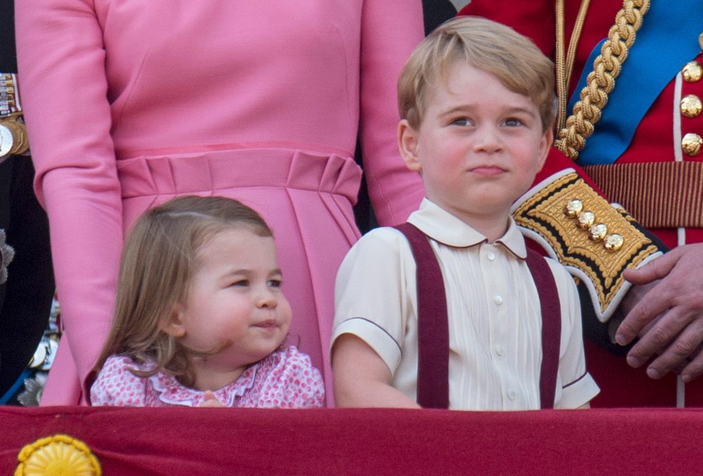 Prince George and Princess Charlotte