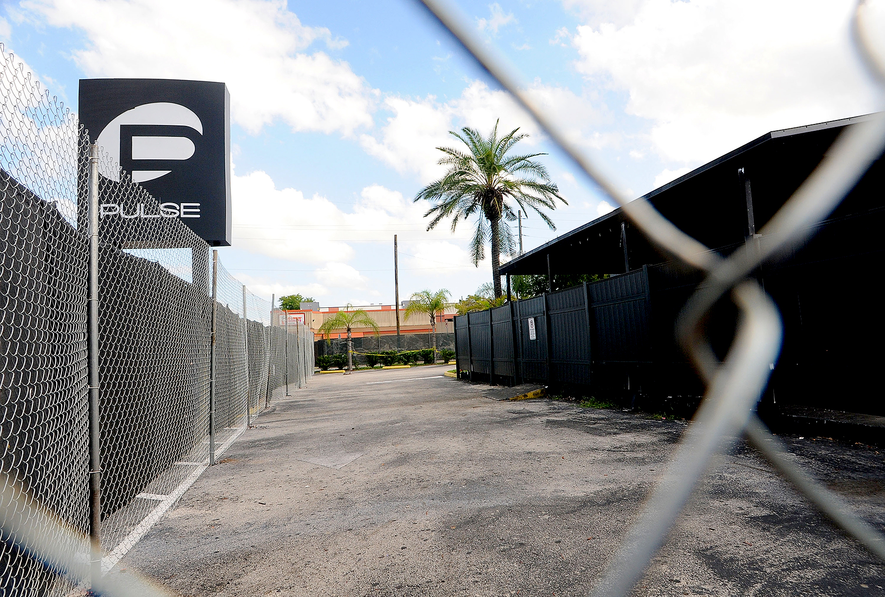 A view of the Pulse nightclub main entrance on June 21, 2016 in Orlando, Florida.