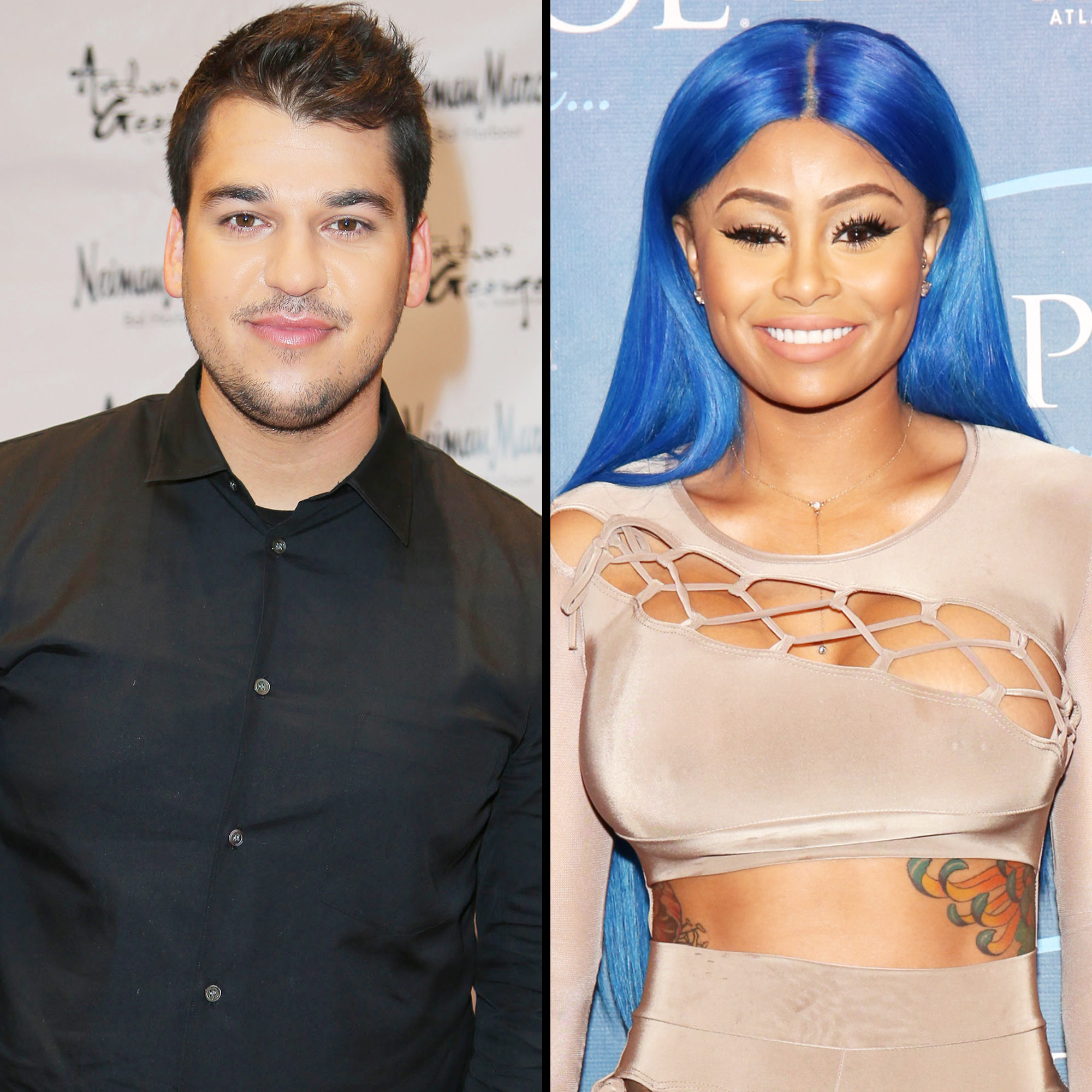 Rob Kardashian and Blac Chyna