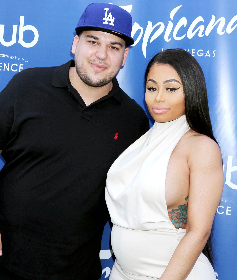 Rob Kardashian and Blac Chyna in May 2016.