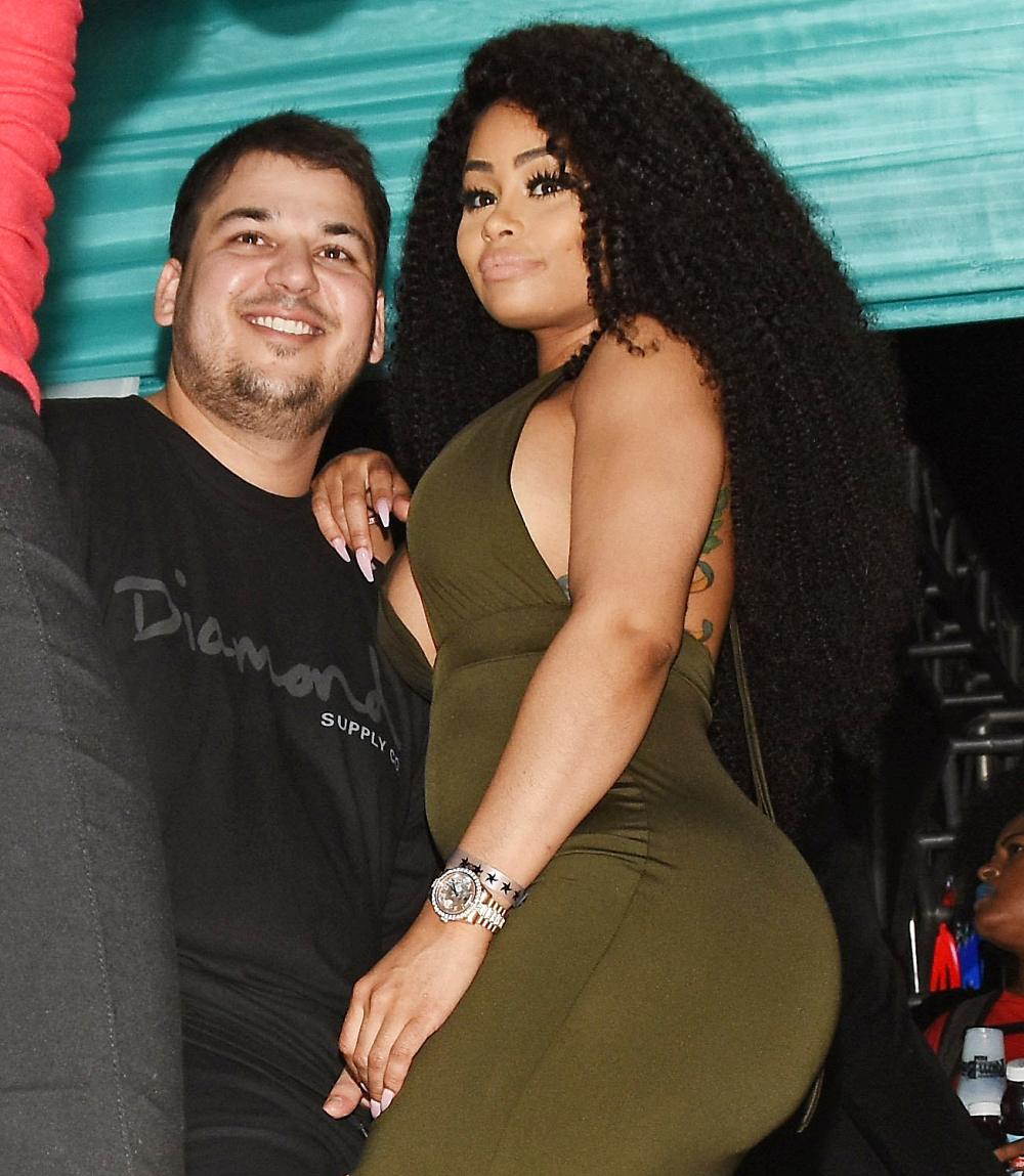 Rob Kardashian and Blac Chyna