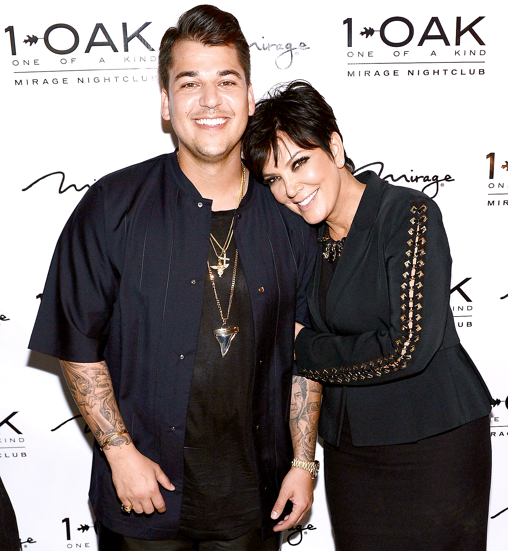 Rob Kardashian celebrates his 29th birthday and St. Patrick's Day with Blac Chyna on March 17, 2016.