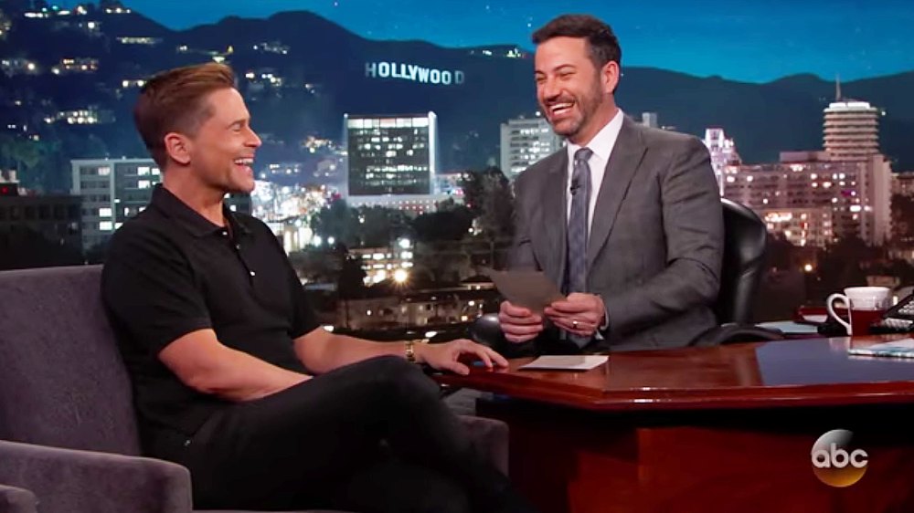 Rob Lowe Jimmy Kimmel