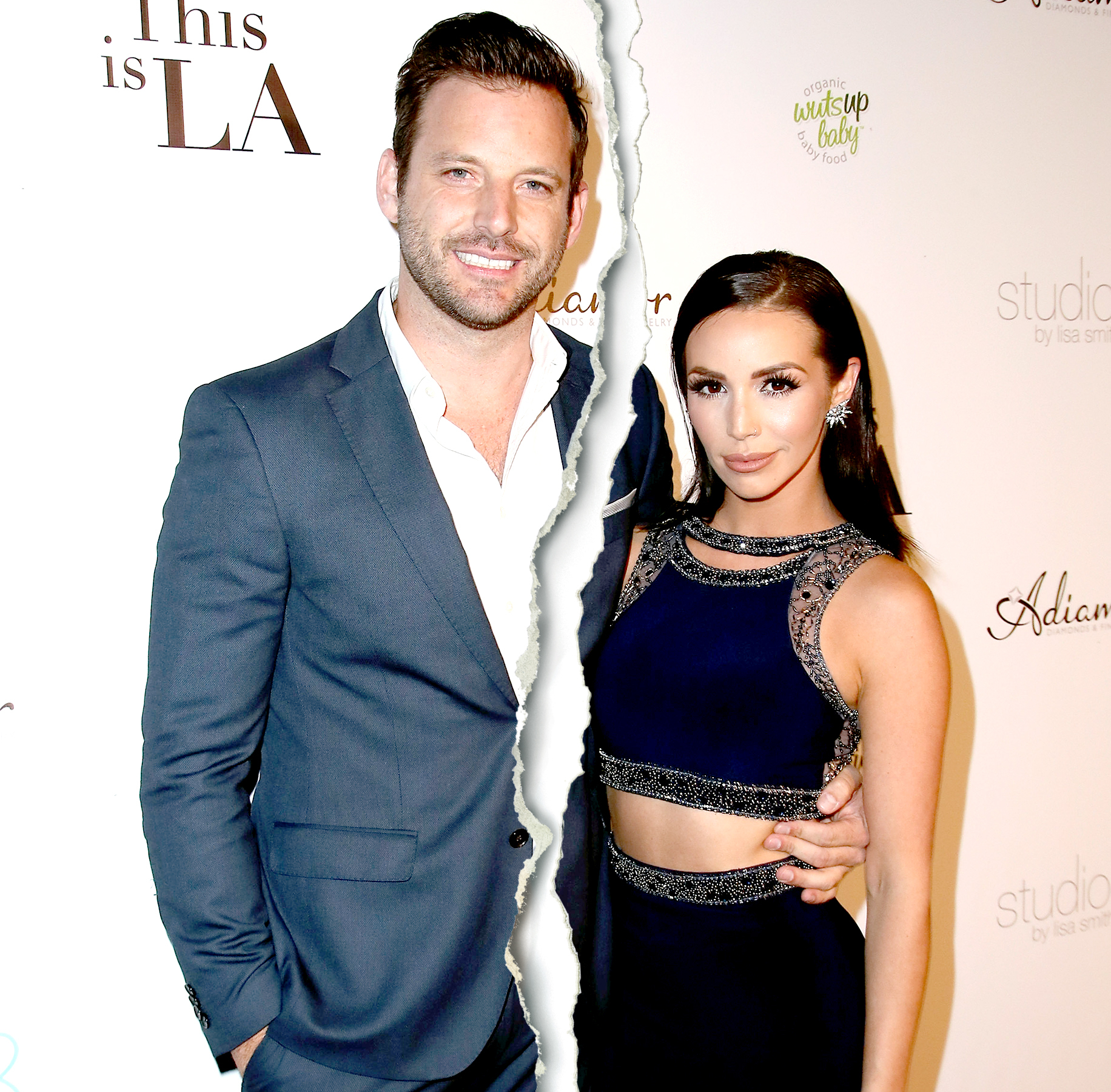 Robert Parks-Valletta and Scheana Marie attend the premiere party for Circle 8 Production's "This Is LA" at Yamashiro Hollywood on May 3, 2017 in Los Angeles, California.