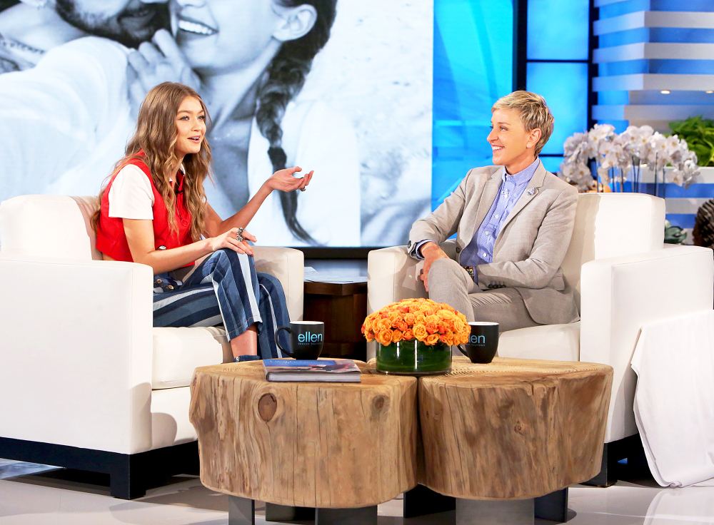 Gigi Hadid and Ellen DeGeneres