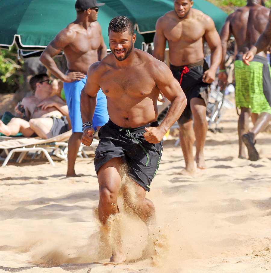 Russell Wilson NFL Hunk Shirtless