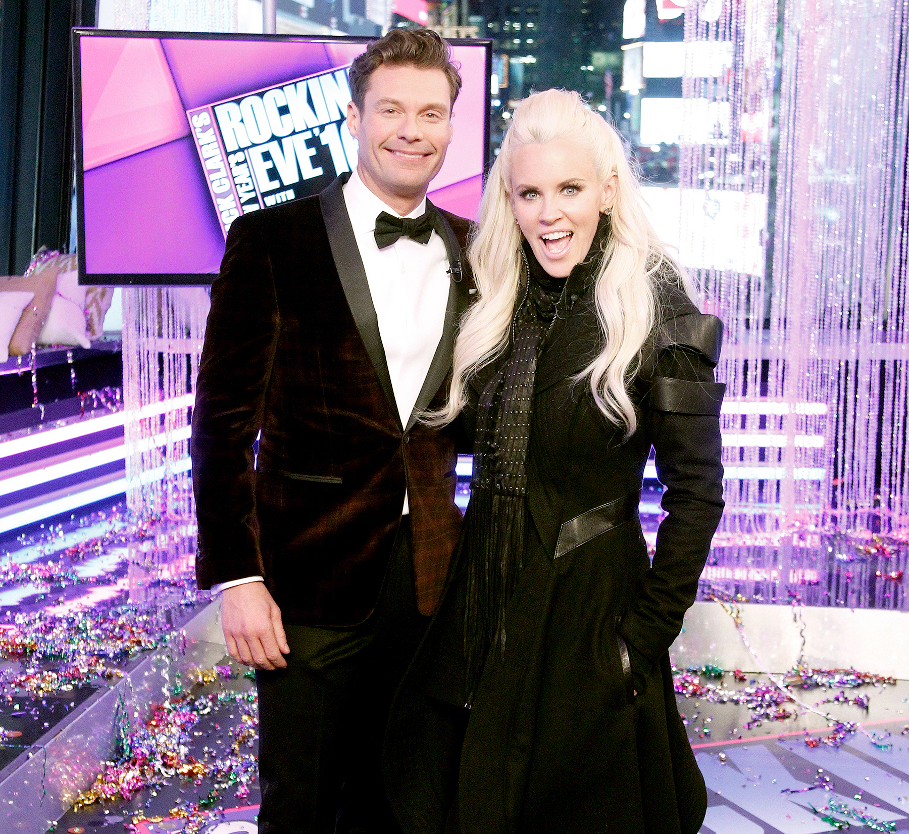 Ryan Seacrest and Jenny McCarthy