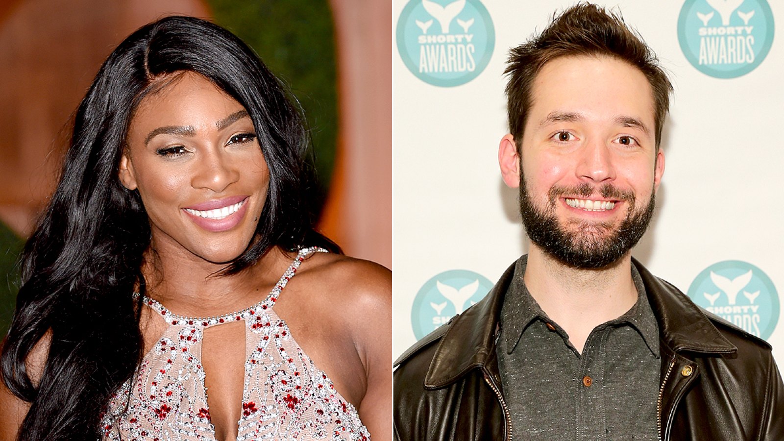 Serena Williams and Alexis Ohanian