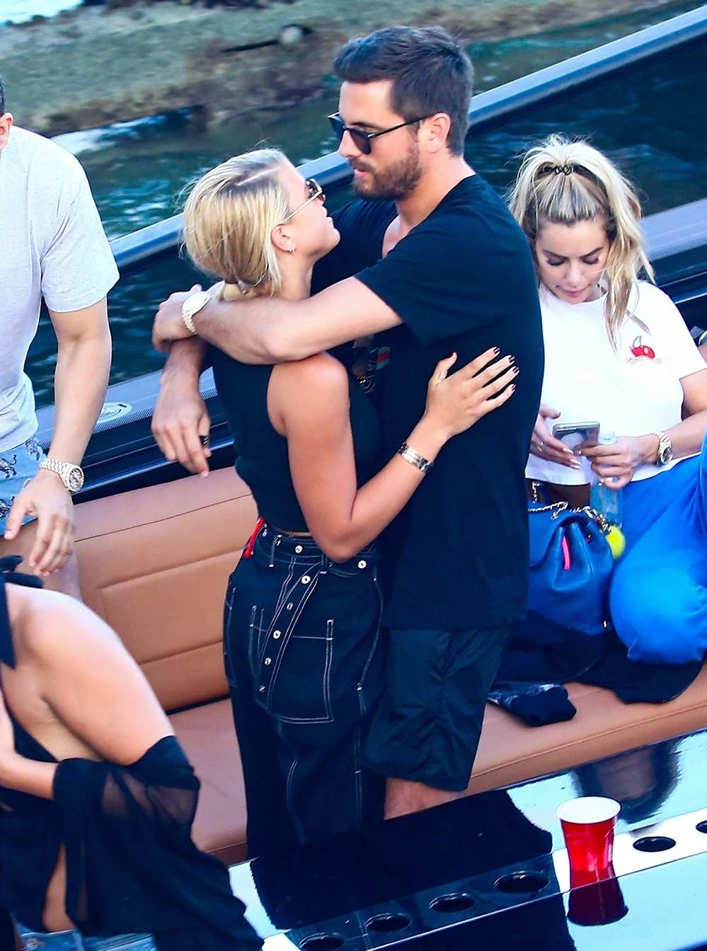 Sofia Richie, Scott Disick, Yacht, Miami, Instagram Official, Couple