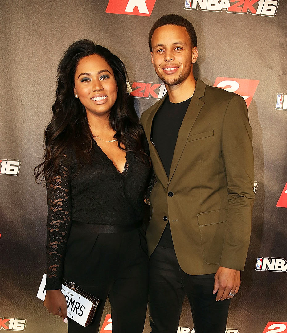 Ayesha Curry and Stephen Curry