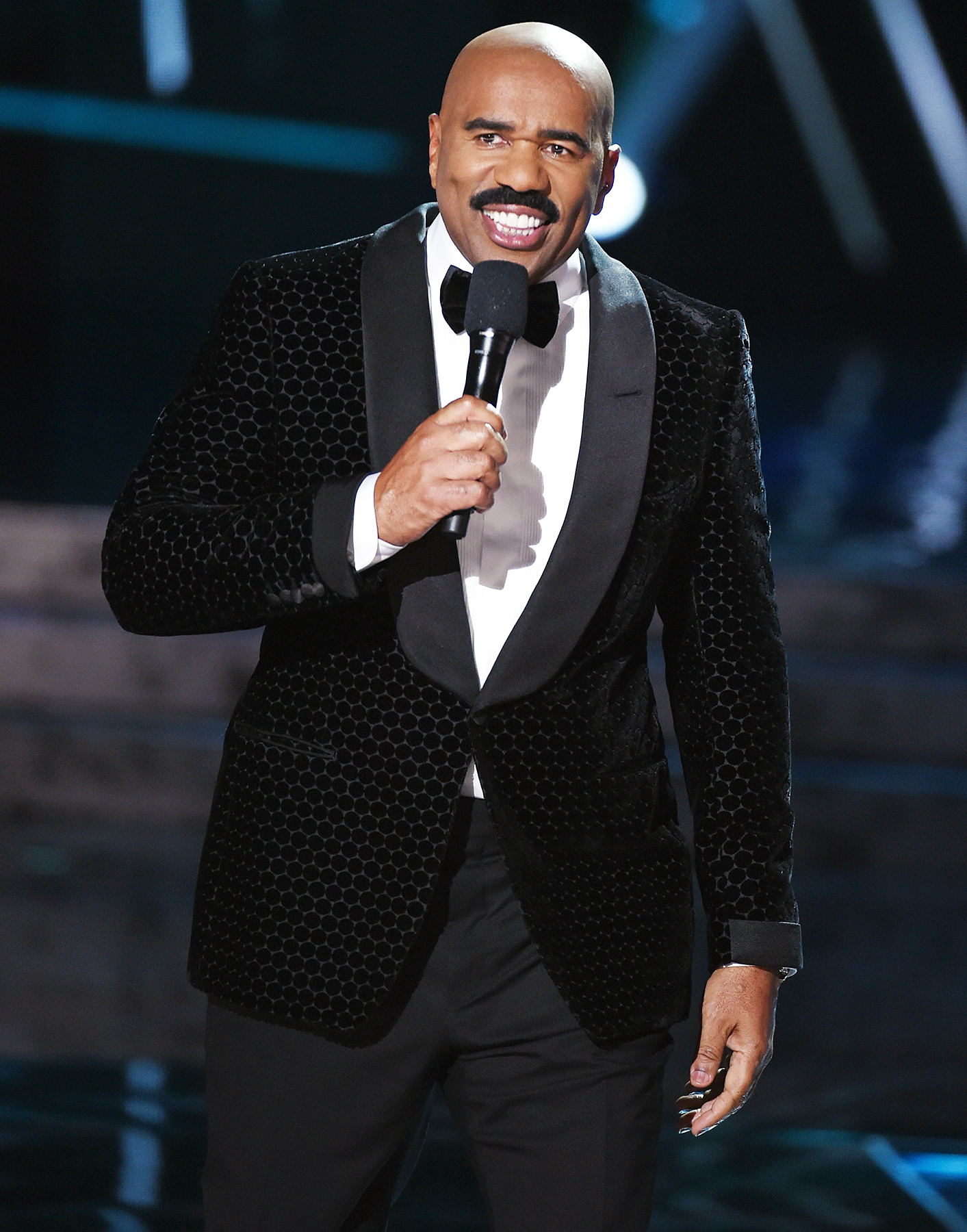 Steve Harvey hosted Miss Universe 2015