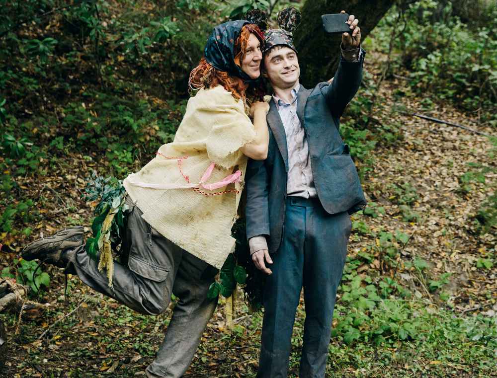 Paul Dano and Daniel Radcliffe in Swiss Army Man.