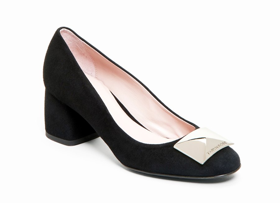 Taryn Rose Letizia Suede Black