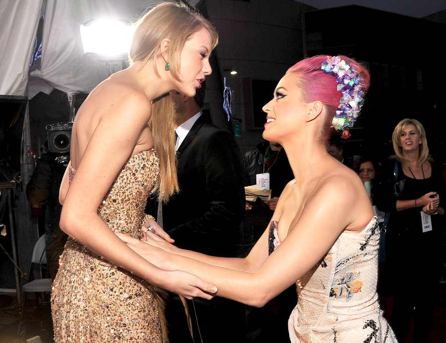 Taylor Swift and Katy Perry