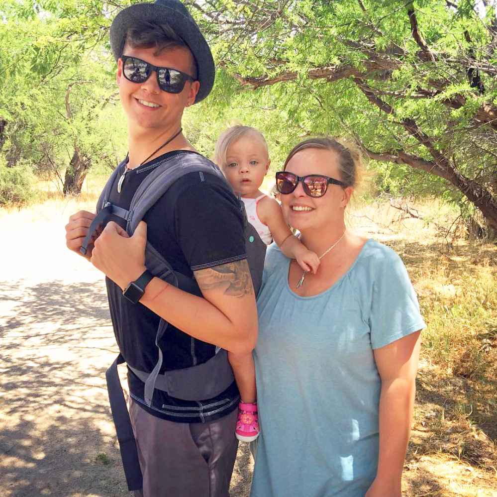 Tyler Baltierra, Catelynn Lowell and Nova