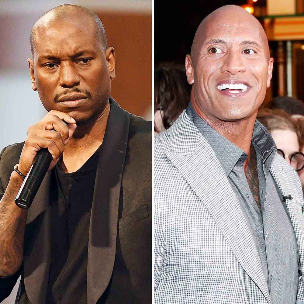 Tyrese Gibson Dwayne Johnson