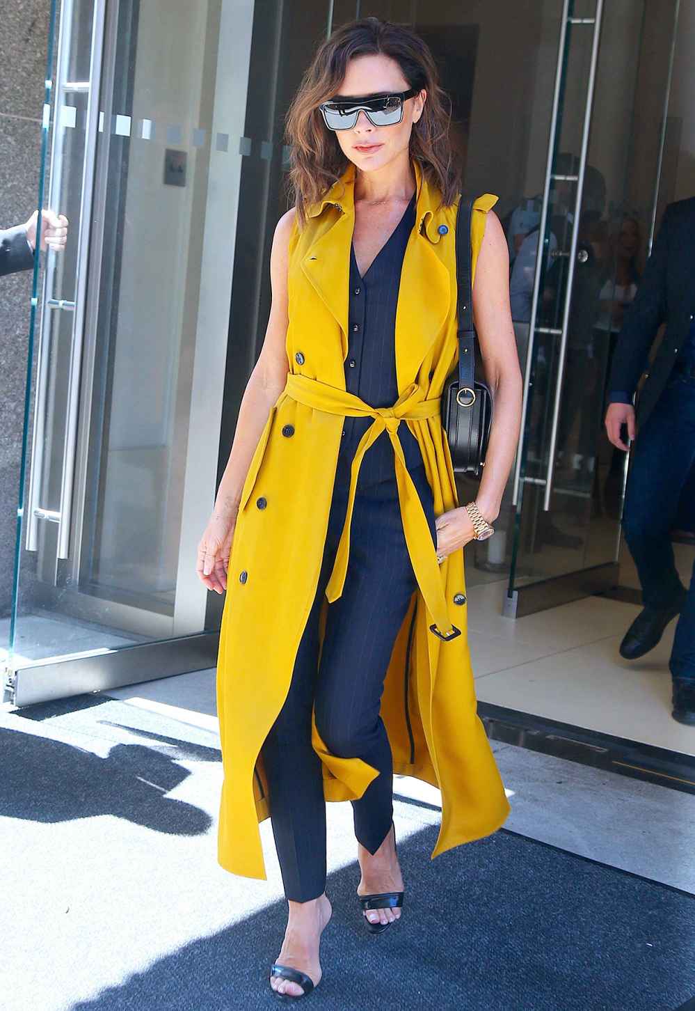 Victoria Beckham yellow