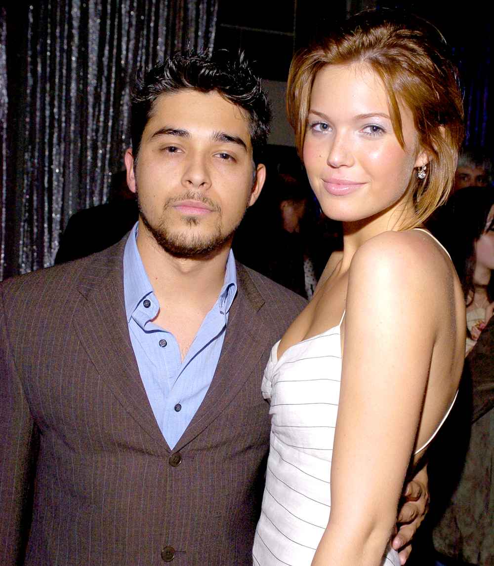 Wilmer Valderrama and Mandy Moore in 2004.