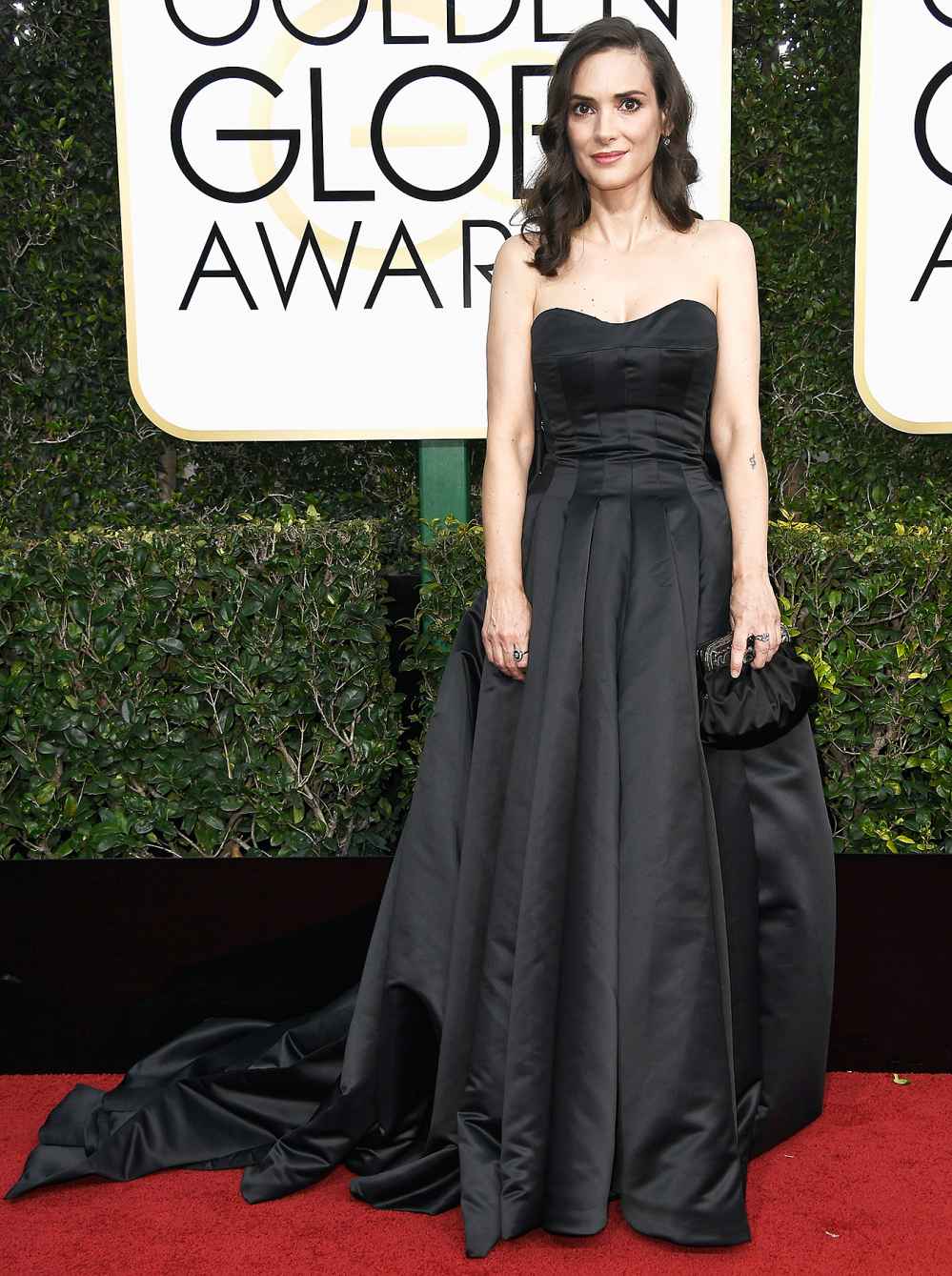 Winona Ryder Golden Globes