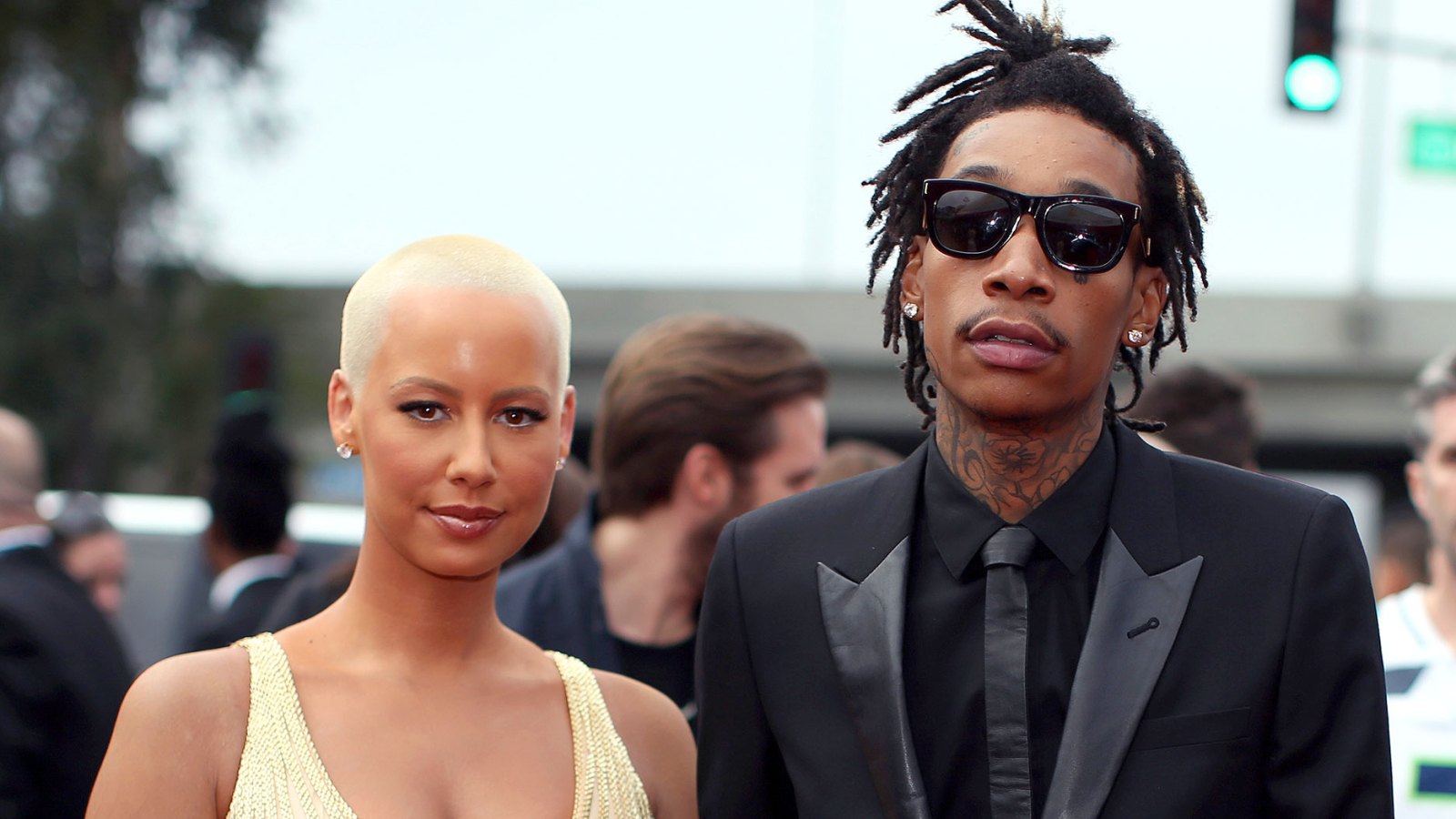 Amber Rose and Wiz Khalifa